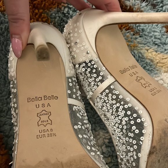 Bella Belle glitter wedding shoes - Picture 6 of 8